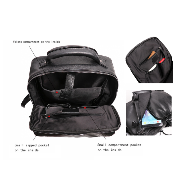 Business Leather Backpack