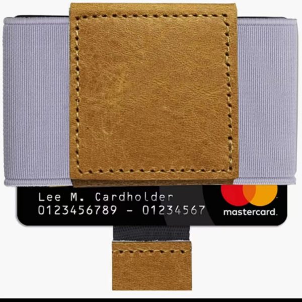 Minimalist Front Pocket Elastic Wallet Credit Card Holder