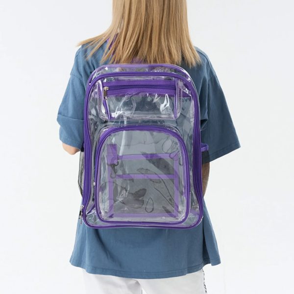 Heavy Duty Transparent Clear Backpack