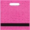 9" x 12" Die Cut Handle Plastic Bag