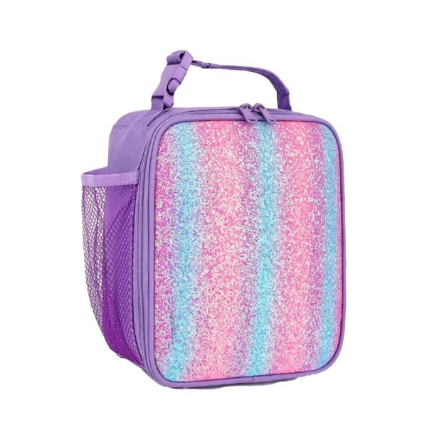 1.5L Oxford Insulated Cooler Lunch Bag w/ Handle for Kids