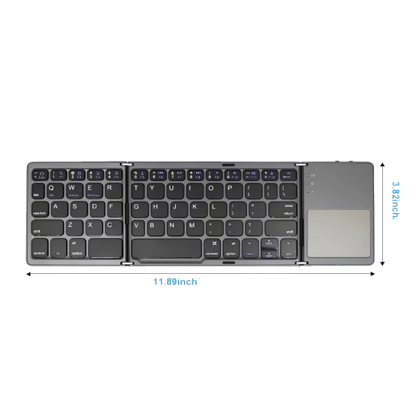 Folding Wireless and useful Keyboard w/ Touchpad