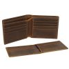 Genuine Leather RFID Blocking Bifold Wallet
