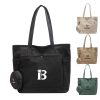 Spacious Canvas Commuter Bag w/ Coin Purse