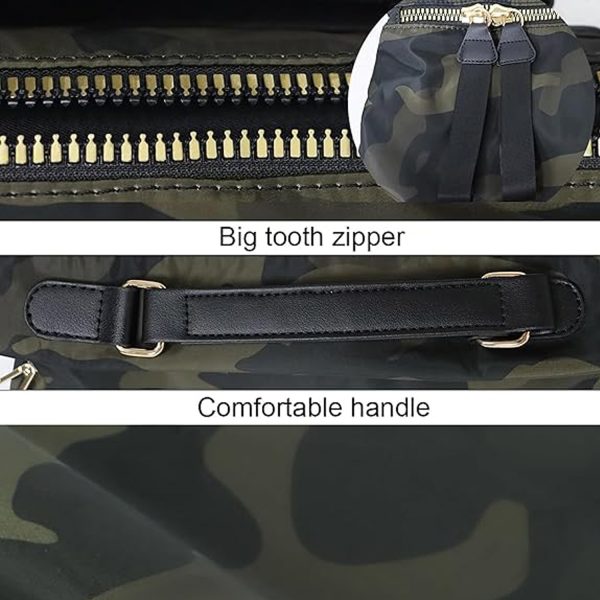 Anti Theft Foldable Nylon Crossbody Handbag