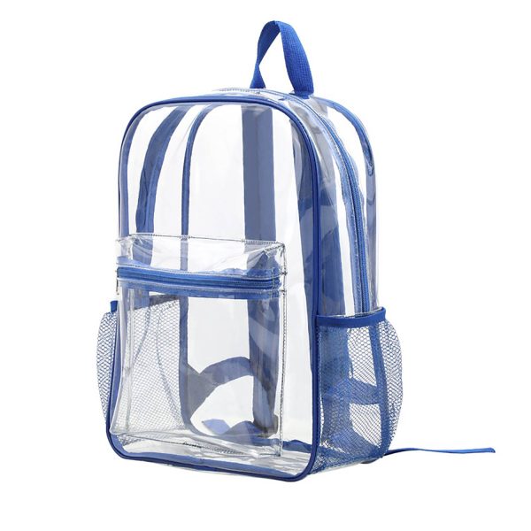 Adjustable Straps PVC Waterproof Clear Backpack
