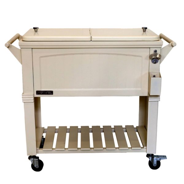 Stainless Steel Refrigerator Freezer Bar Cart
