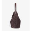 Vintage PU Leather Tote Bag w/ Detachable Strap
