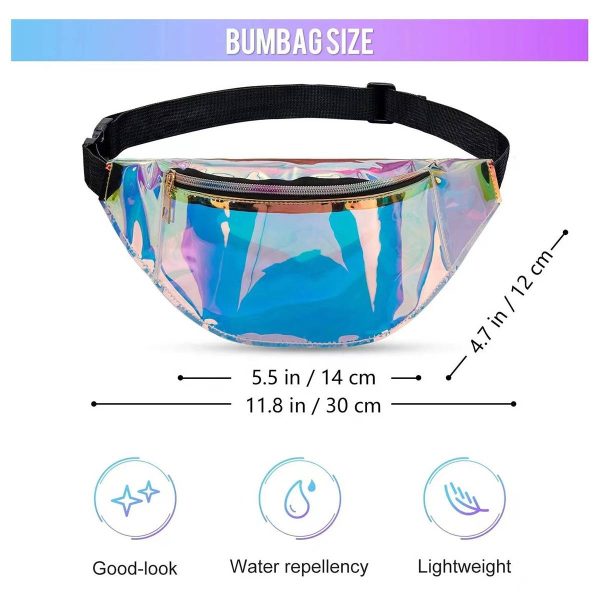 Ladies Pvc Crossbody Bag Laser