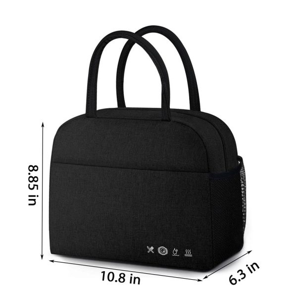 10L Oxford Insulated Lunch Cooler Bag for Office Picnic