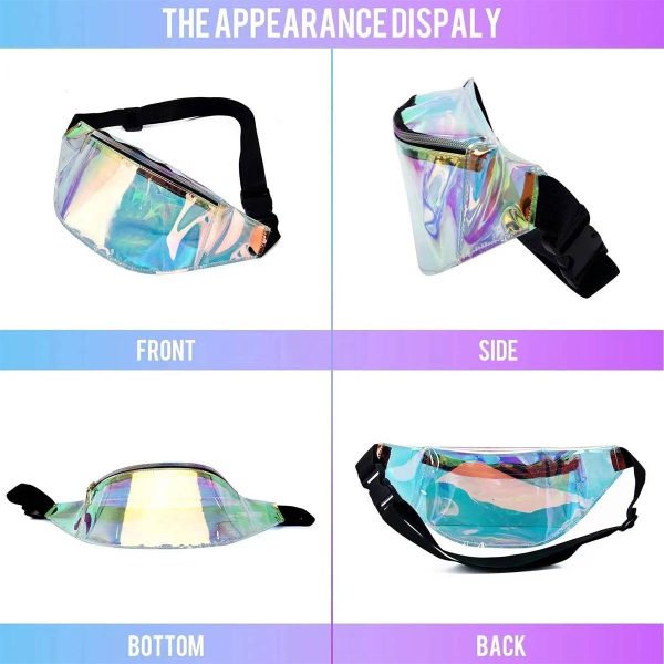 Ladies Pvc Crossbody Bag Laser