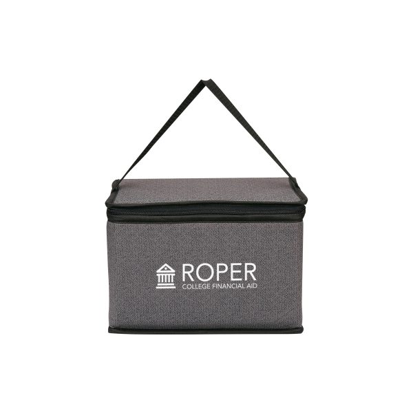Heathered Non-Woven Cooler Lunch Bag