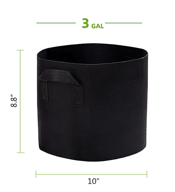 3 Gallon Plant Grow Bag with Handles