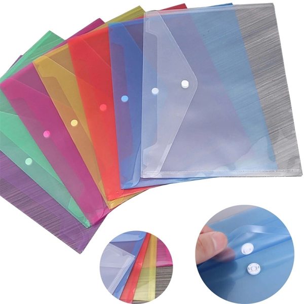 A4 Transparent Document Pouch