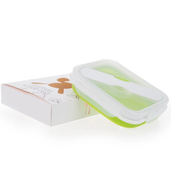 Foldable Bento Lunch Box Collapsible Food Storage Containers