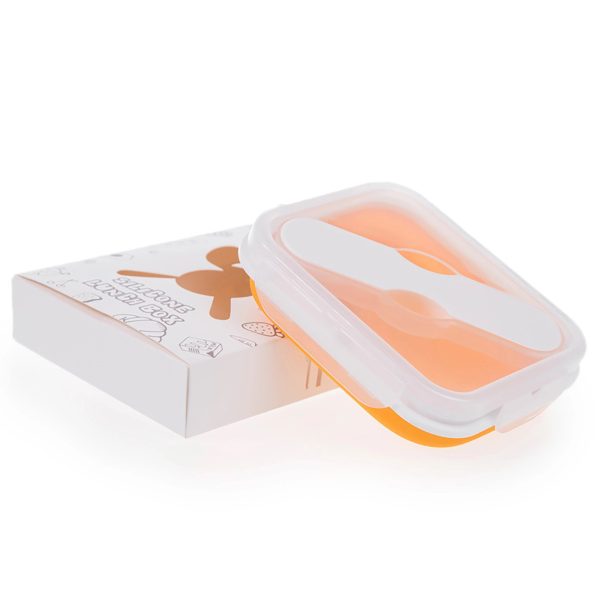 Foldable Bento Lunch Box Collapsible Food Storage Containers