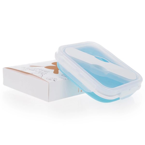 Foldable Bento Lunch Box Collapsible Food Storage Containers