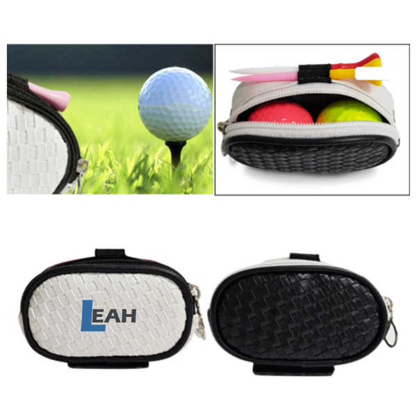 Golf Ball and Tees Pouch Bag