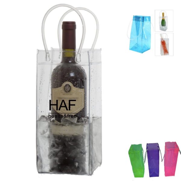 PVC Clear Wine Bag