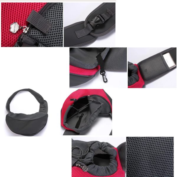 Pet Dog Backpack Sling Carrier Bag For Small Cat