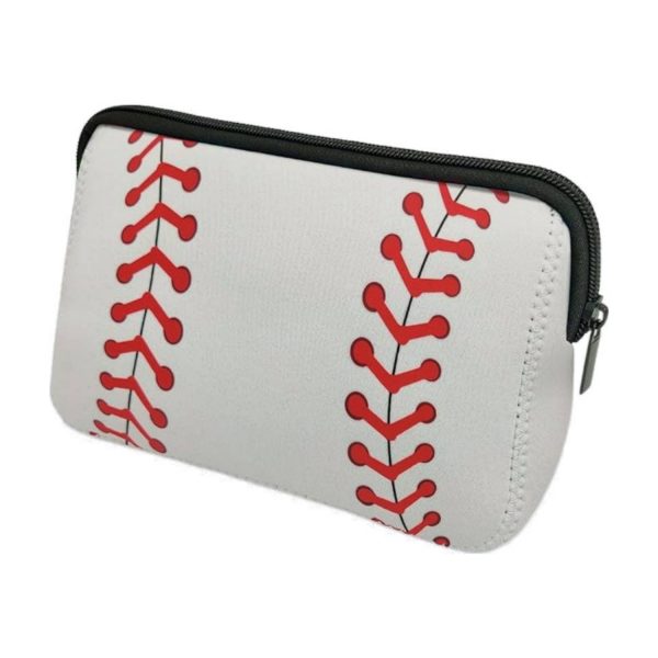 Waterproof Nylon Cosmetic Bag w/ Zipper
