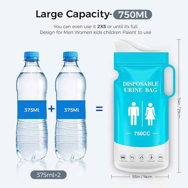 25oz Disposable Urine Vomit Bags