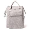 Large Capacity Polyester RFID Laptop Backpack w/ Handle
