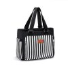 9L Oxford Insulated Cooler Lunch Bag w/ Pockets for Office