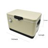 Car mounted outdoor retro iron cooler insulated case