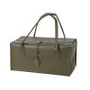 PU Leather Wine Gift Tote Bag w/ Pendant