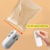 Heat Seal with Cutter Plastic On-the-go snack closure clip