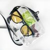 Custom Fashion PVC Transparent Crossbody Phone Bag