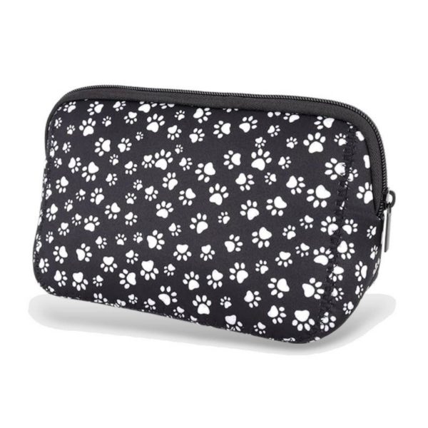 Waterproof Nylon Cosmetic Bag w/ Zipper