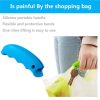 Silicone Handle Plastic Bag Holder Carrier For Shopping