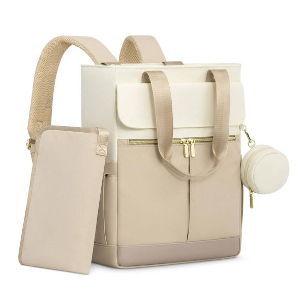 Polyester Diaper Backpack w/ Insulated Pockets Changing Pad
