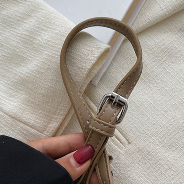 PU Leather Vintage Crossbody Tote Bag