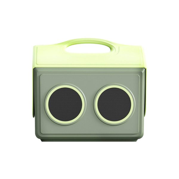 Portable wireless Bluetooth speaker cooler