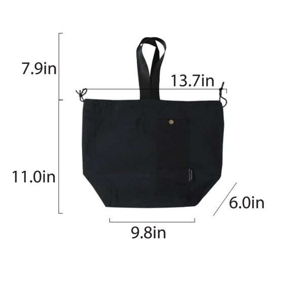 Waterproof Nylon Insulated Lunch Tote Bag