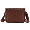 Premium Leather Messenger Tote Bag for Men