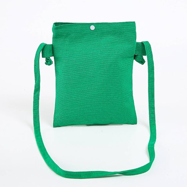 Custom Logo Mini Canvas Crossbody Shoulder Bag