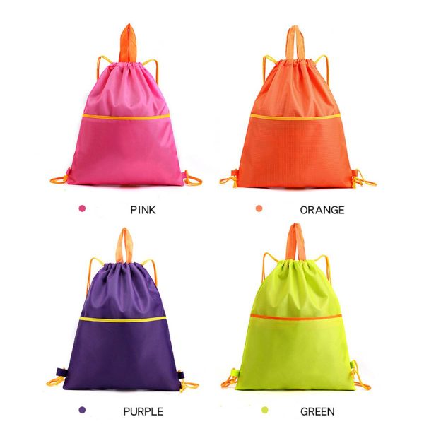 Waterproof Drawstring Bag Sackpack Sports Backpack