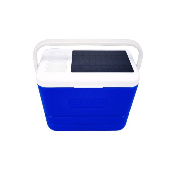 Solar And Speaker Cooler Box