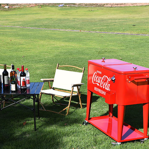 2573 oz Outdoor Portable Insulated Cooler Box