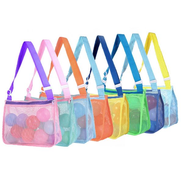 Children'S Toys Mesh Beach Bag Shells