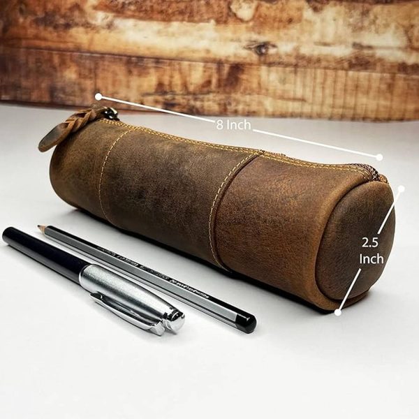 Genuine Leather Pencil Case
