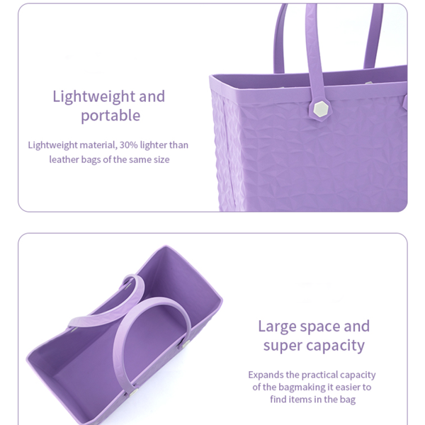 Waterproof Portable EVA Tote Bag for Beach Travel