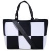 Neoprene Patchwork Design Crossbody Tote Bag for Daily Use