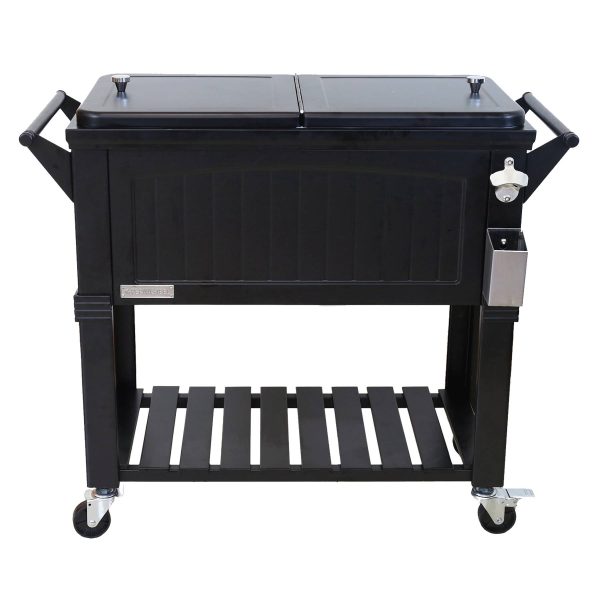Stainless Steel Refrigerator Freezer Bar Cart