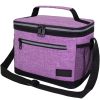 8L Leakproof Oxford Insulated Lunch Cooler Bag w/ Pocket