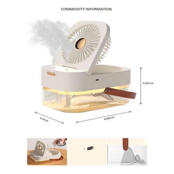 Humidify The Spray Table Fan